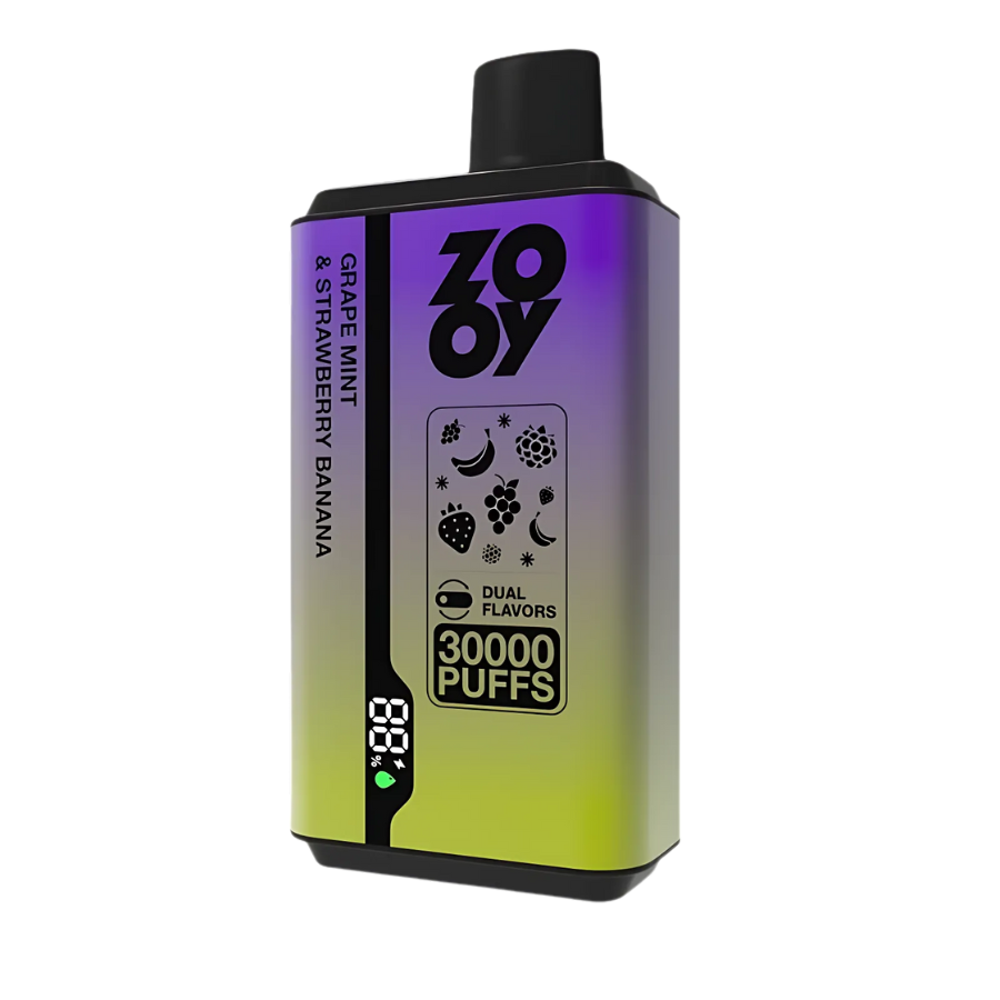 ZOOY 3O K (GRAPE MINT - STRAWBERRY BANANA)