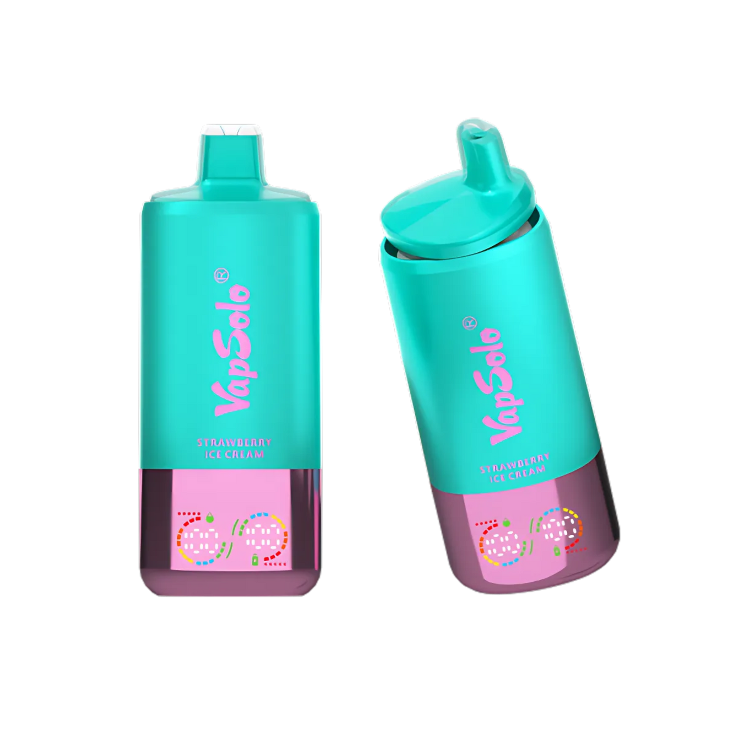 Vap Solo triple pro (Helado de sandía - Helado de fresa - Triple melón)